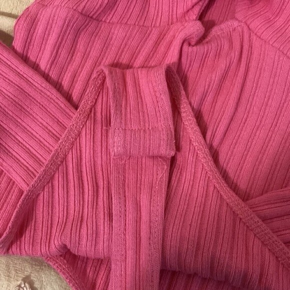 Wild fable pink ribbed bodysuit - Picture 3 of 3